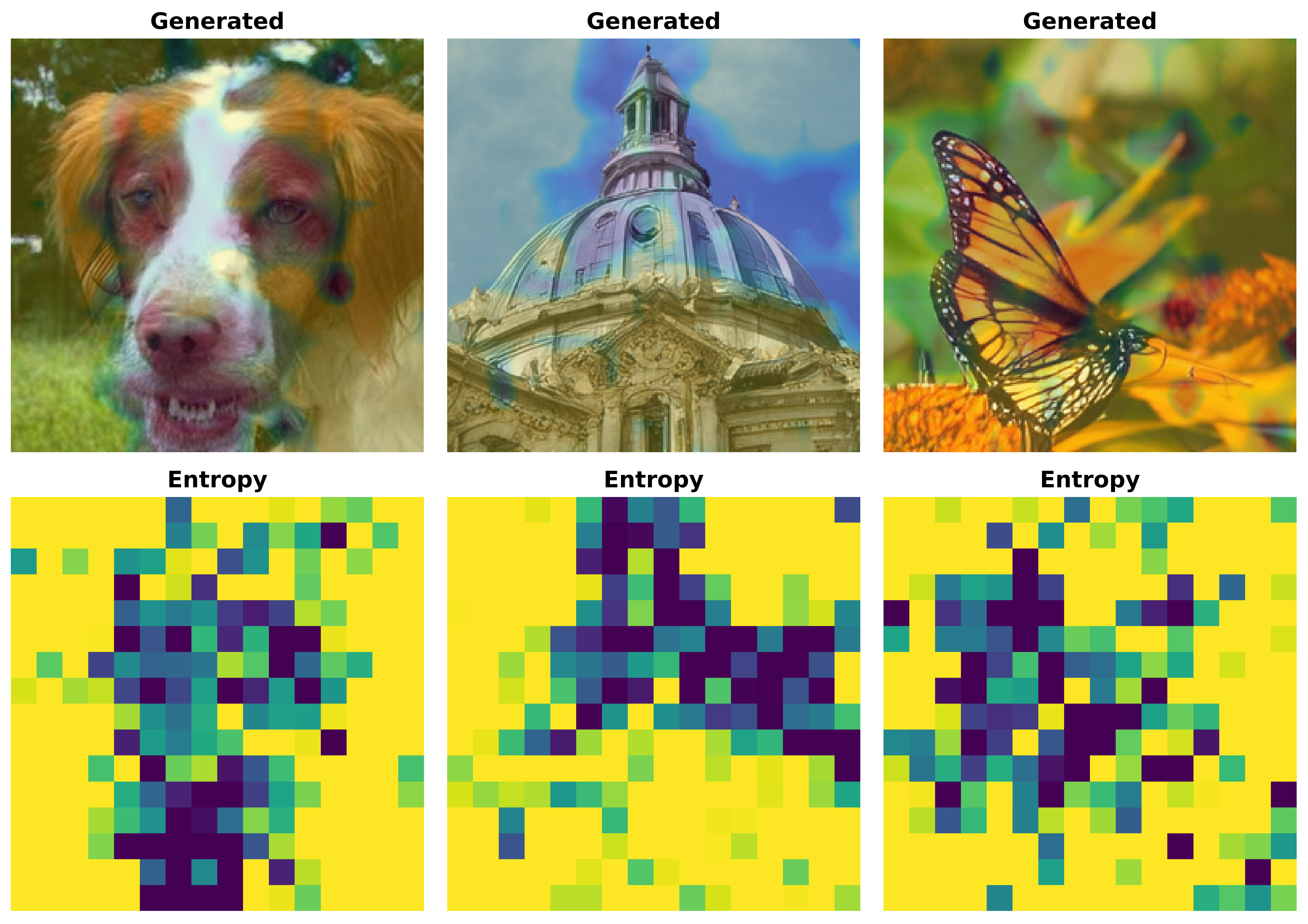 Spatially heterogeneous entropy
